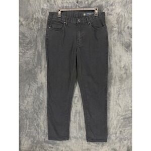 Roark HWY 128 Denim Mens 32x32 Black Straight Fit Cotton Stretch Jeans